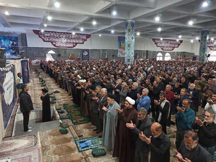 تصاویر/ نماز عبادی سیاسی جمعه کاشان