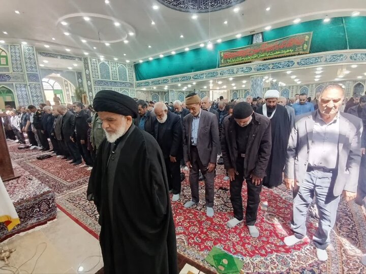 تصاویر/نماز عبادی سیاسی نطنز