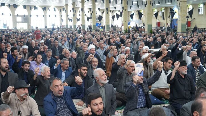تصاویر/ اقامه نماز جمعه خوی