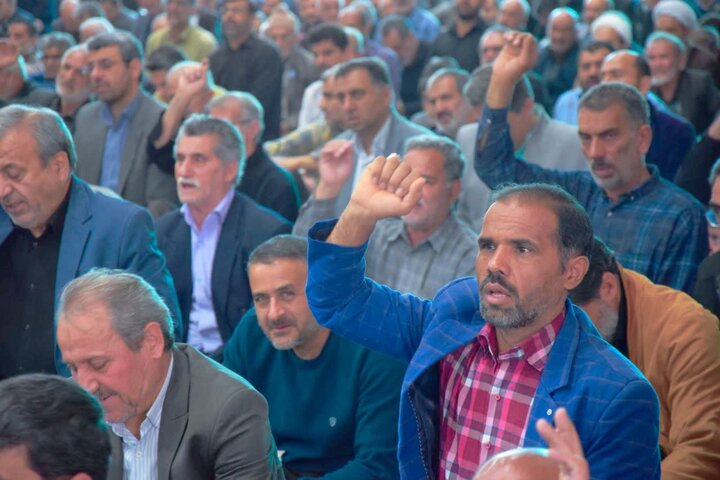 تصاویر/نماز عبادی سیاسی آران وبیدگل