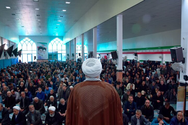 تصاویر/نماز عبادی سیاسی آران وبیدگل
