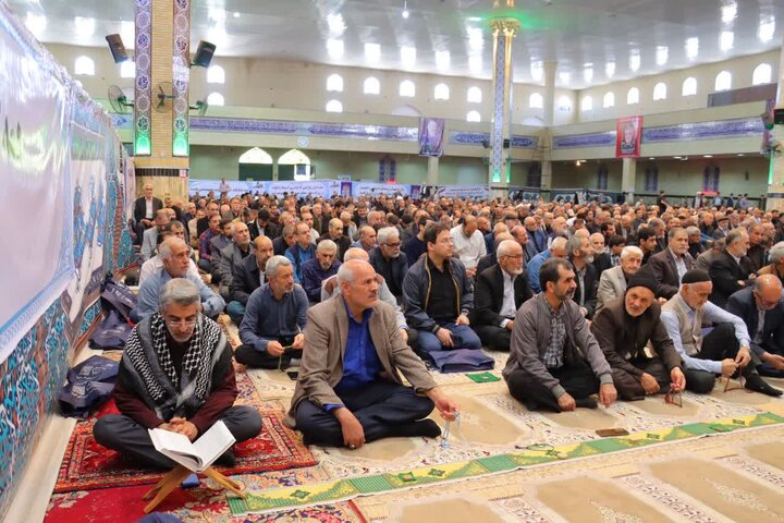تصاویر/ نماز عبادی سیاسی جمعه در اسلامشهر