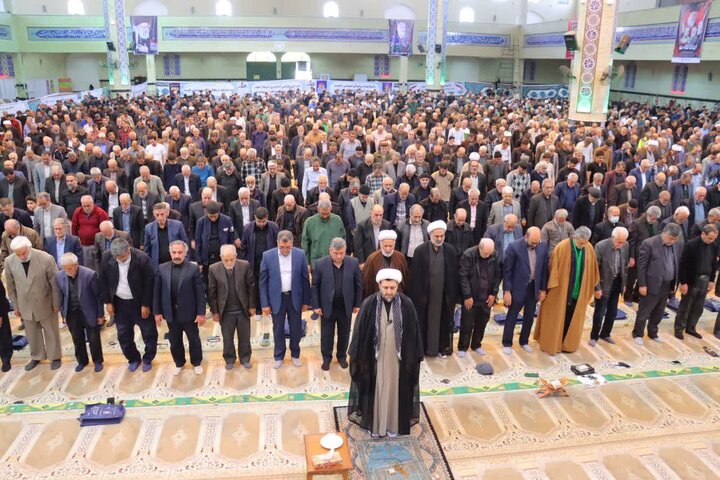تصاویر/ نماز عبادی سیاسی جمعه در اسلامشهر