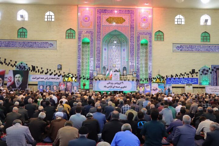 تصاویر/ نماز عبادی سیاسی جمعه در اسلامشهر