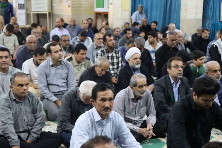 نماز جمعه عالیشهر به روایت تصویر