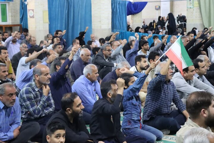 نماز جمعه عالیشهر به روایت تصویر