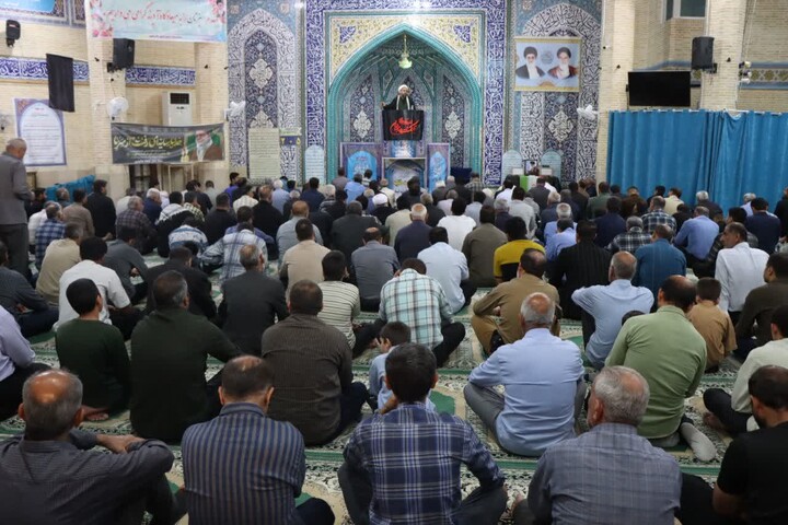 نماز جمعه عالیشهر به روایت تصویر