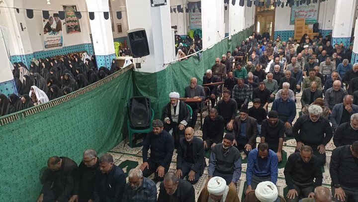 تصاویر/نماز عبادی سیاسی  جمعه بخش کویرات شهر ابوزیدآباد