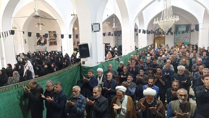 تصاویر/نماز عبادی سیاسی  جمعه بخش کویرات شهر ابوزیدآباد