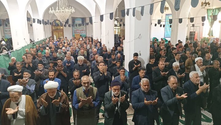 تصاویر/نماز عبادی سیاسی  جمعه بخش کویرات شهر ابوزیدآباد