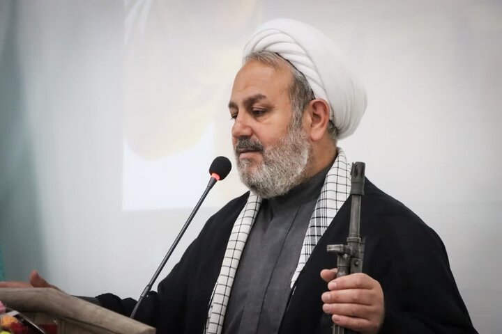 تصاویر/ آیین عبادی سیاسی نماز جمعه نوشین شهر