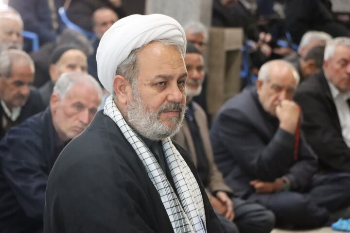 تصاویر/ آیین عبادی سیاسی نماز جمعه نوشین شهر