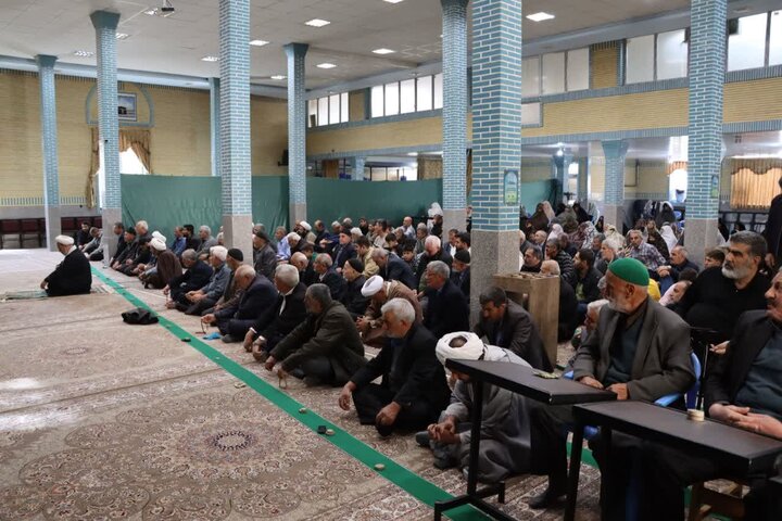 تصاویر/ آیین عبادی سیاسی نماز جمعه نوشین شهر