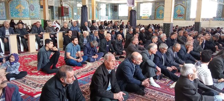 تصاویر/ نماز عبادی سیاسی جمعه جوشقان قالی