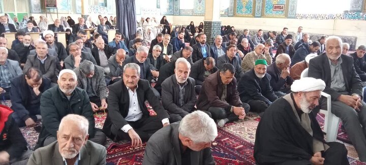 تصاویر/ نماز عبادی سیاسی جمعه جوشقان قالی