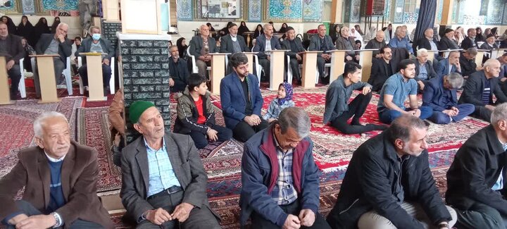 تصاویر/ نماز عبادی سیاسی جمعه جوشقان قالی
