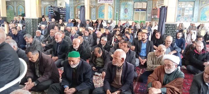 تصاویر/ نماز عبادی سیاسی جمعه جوشقان قالی