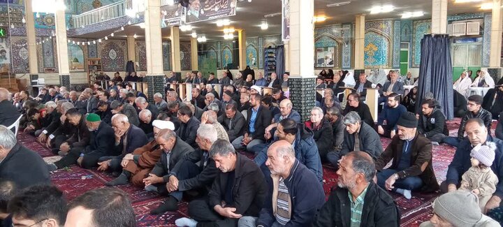 تصاویر/ نماز عبادی سیاسی جمعه جوشقان قالی