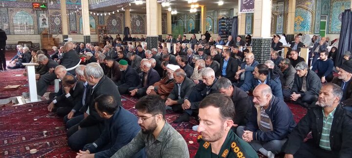 تصاویر/ نماز عبادی سیاسی جمعه جوشقان قالی