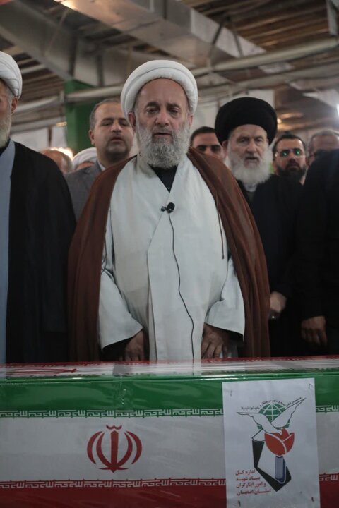 تشییع پیکر شهید سید محمد صالح طاهری