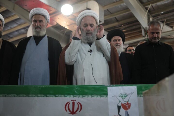 تشییع پیکر شهید سید محمد صالح طاهری