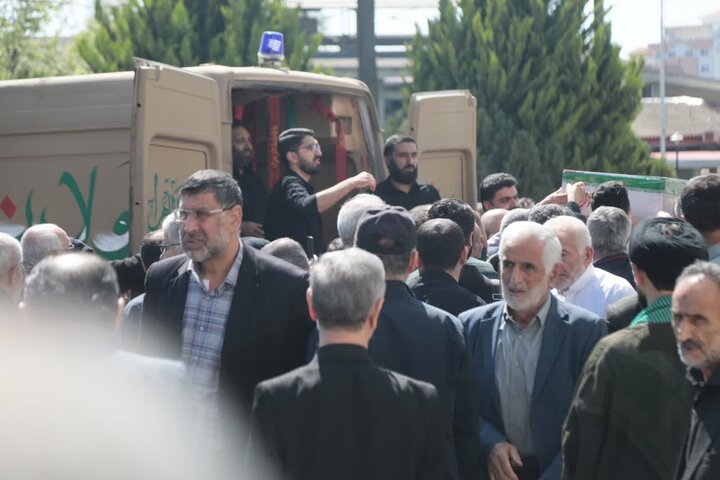 تشییع پیکر شهید سید محمد صالح طاهری