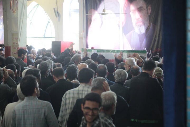 تشییع پیکر شهید سید محمد صالح طاهری