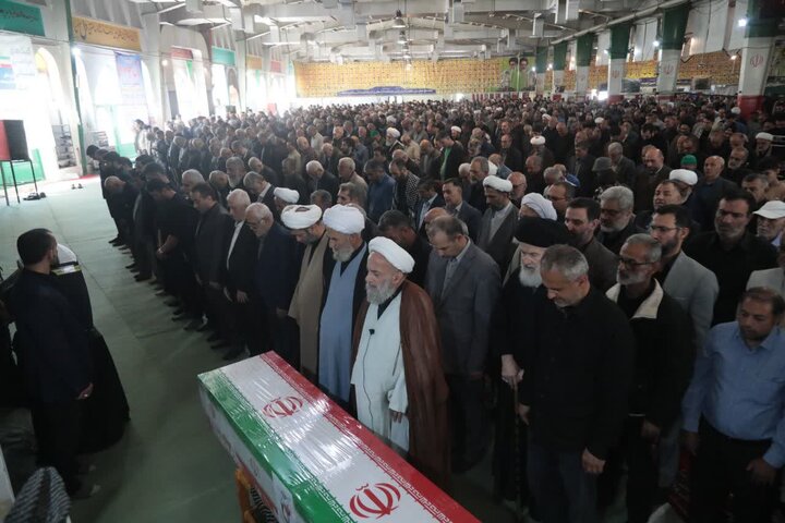 تشییع پیکر شهید سید محمد صالح طاهری