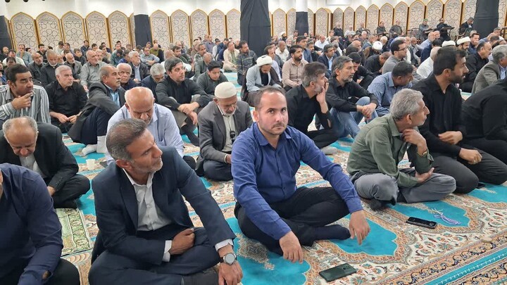 نماز جمعه جم به روایت تصویر