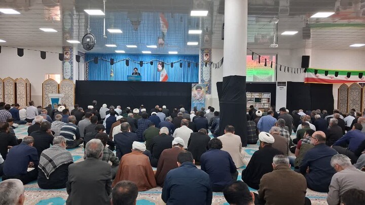 نماز جمعه جم به روایت تصویر