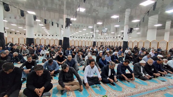 نماز جمعه جم به روایت تصویر
