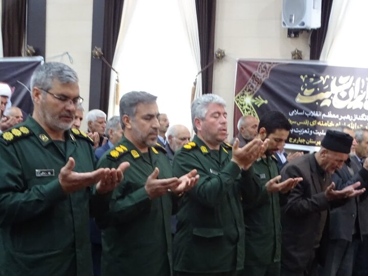 تصاویر/ اقامه نماز جمعه امروز شهرستان چهاربرج