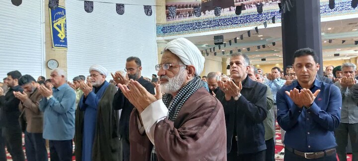نماز جمعه کنگان به روایت تصویر