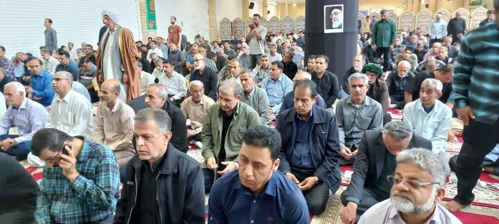 نماز جمعه کنگان به روایت تصویر