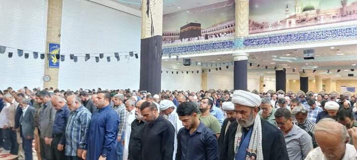 نماز جمعه کنگان به روایت تصویر