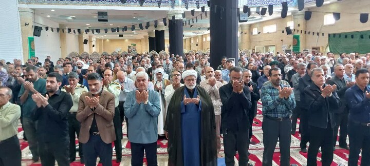 نماز جمعه کنگان به روایت تصویر