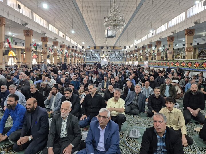 تصاویر/ اقامه نماز جمعه در پاکدشت