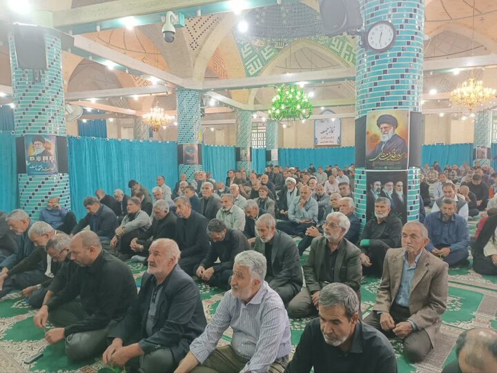 تصاویر/ اقامه نماز جمعه در شهر انار