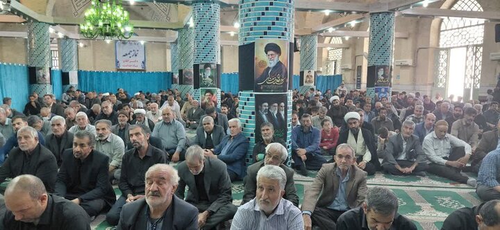 تصاویر/ اقامه نماز جمعه در شهر انار