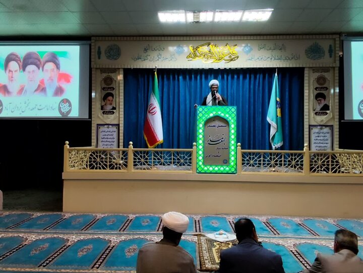 تصاویر/ اقامه نماز جمعه در شهر یزدان آباد
