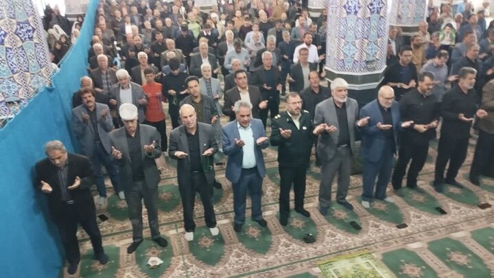 تصاویر/ اقامه نماز جمعه در شهر کوهبنان