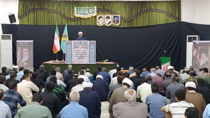 تصاویر/ اقامه نماز جمعه در شهر رودبارجنوب