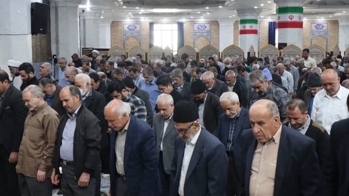 تصاویر/ اقامه نماز عبادی سیاسی جمعه در باقرشهر
