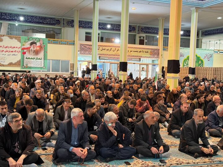 تصاویر/ اقامه نماز جمعه میاندوآب