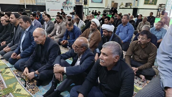 تصاویر/ اقامه نماز جمعه در شهر فهرج