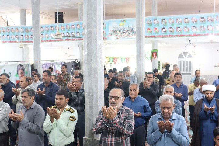 تصاویر/ اقامه نماز جمعه در شهر نودژ