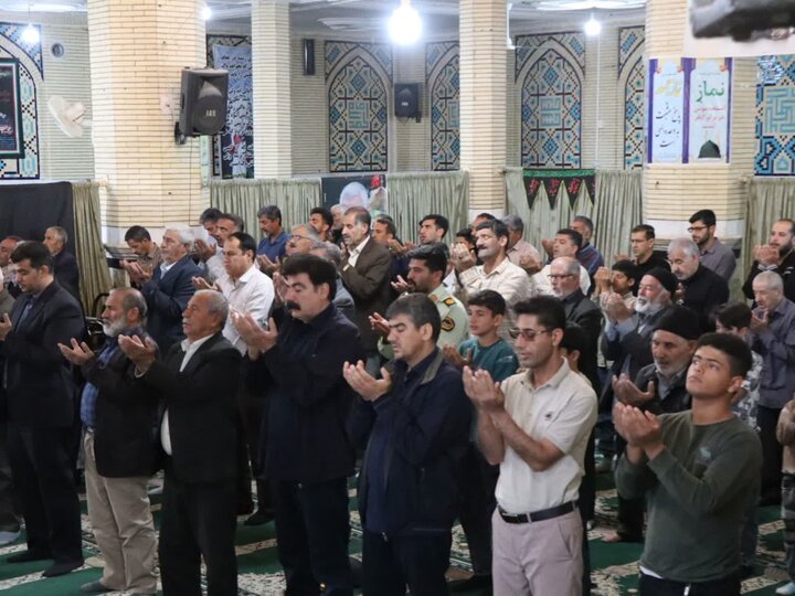تصاویر/ اقامه نماز جمعه در شهر زیدآباد