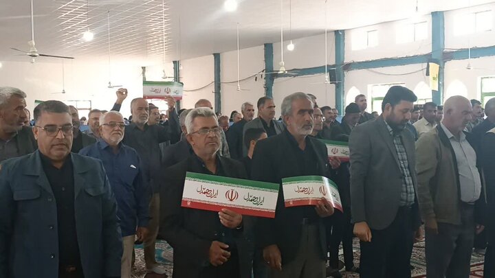 تصاویر/ اقامه نماز جمعه در شهر صفائیه