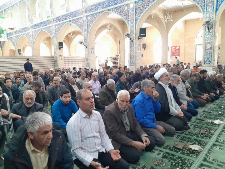 تصاویر/ اقامه نماز جمعه در شهر راین