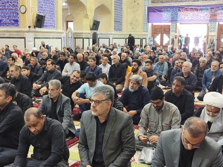 تصاویر/ اقامه نماز جمعه در شهر بم